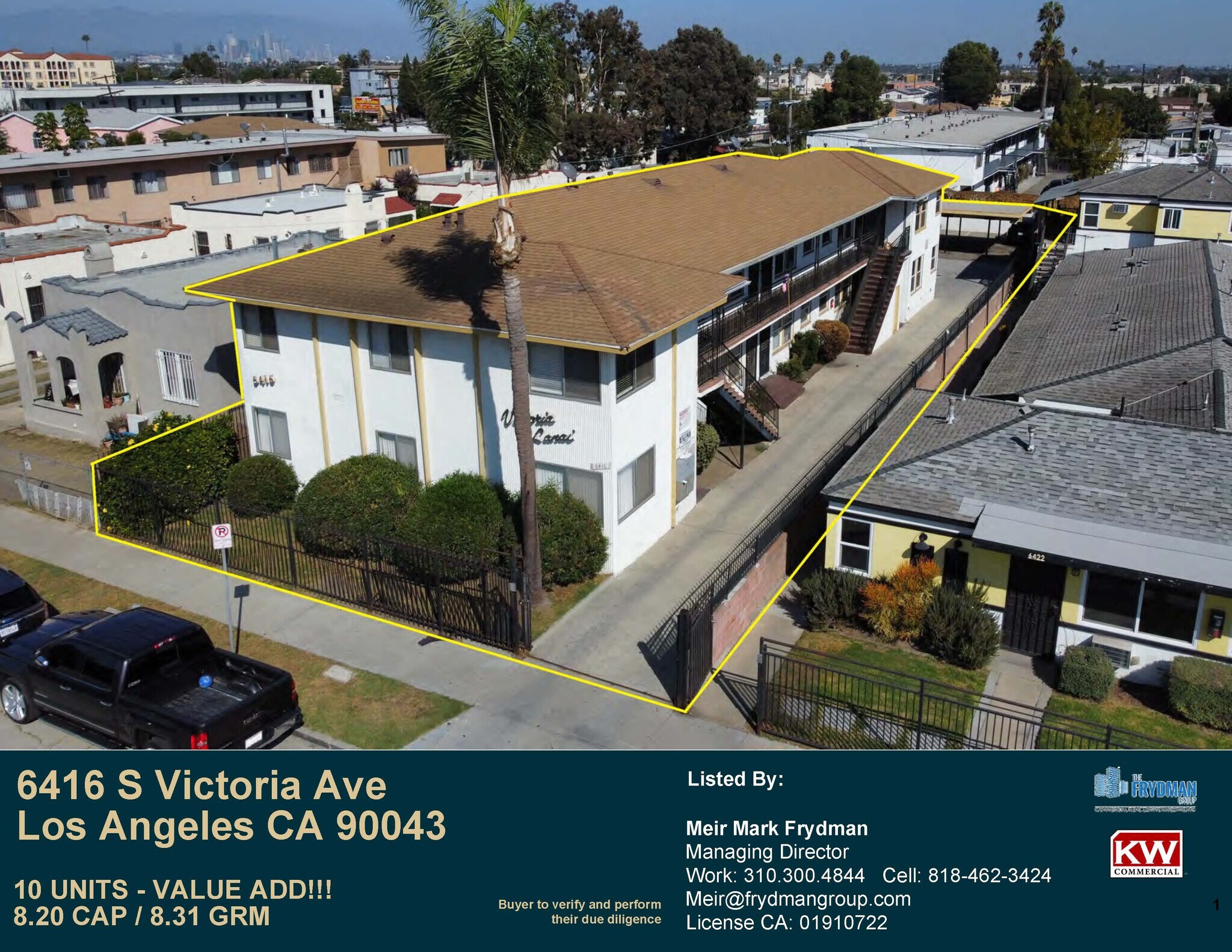 6416 S Victoria Ave, Los Angeles, CA à vendre Photo de l’immeuble– Image 1 sur 15