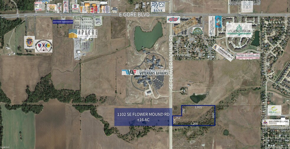 1102 SE Flower Mound Rd, Lawton, OK à vendre - Photo de l’immeuble – Image 1 sur 2