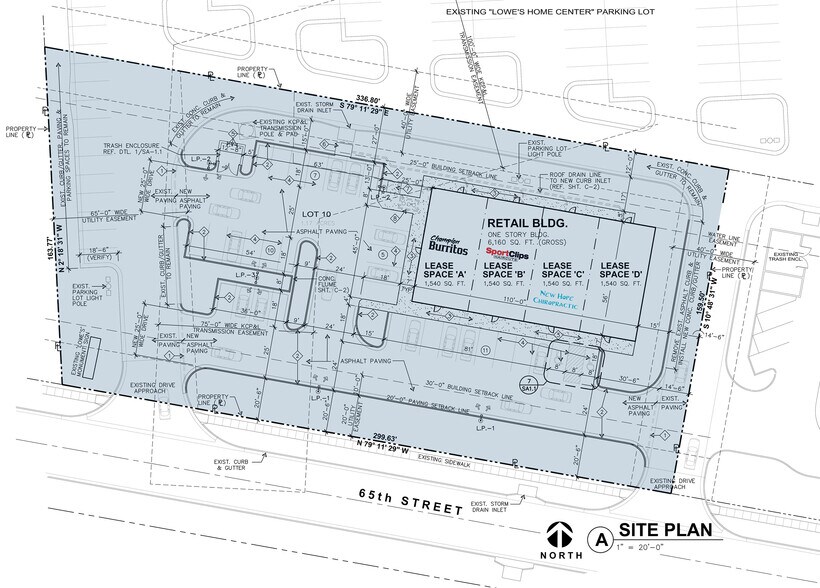 16310-16322 W 65th St, Shawnee, KS à louer - Plan de site – Image 3 sur 4