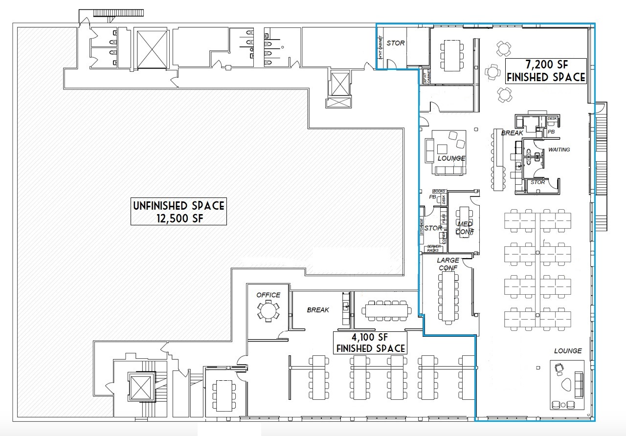 209 W 9th St, Austin, TX à louer Plan d’étage– Image 1 sur 22