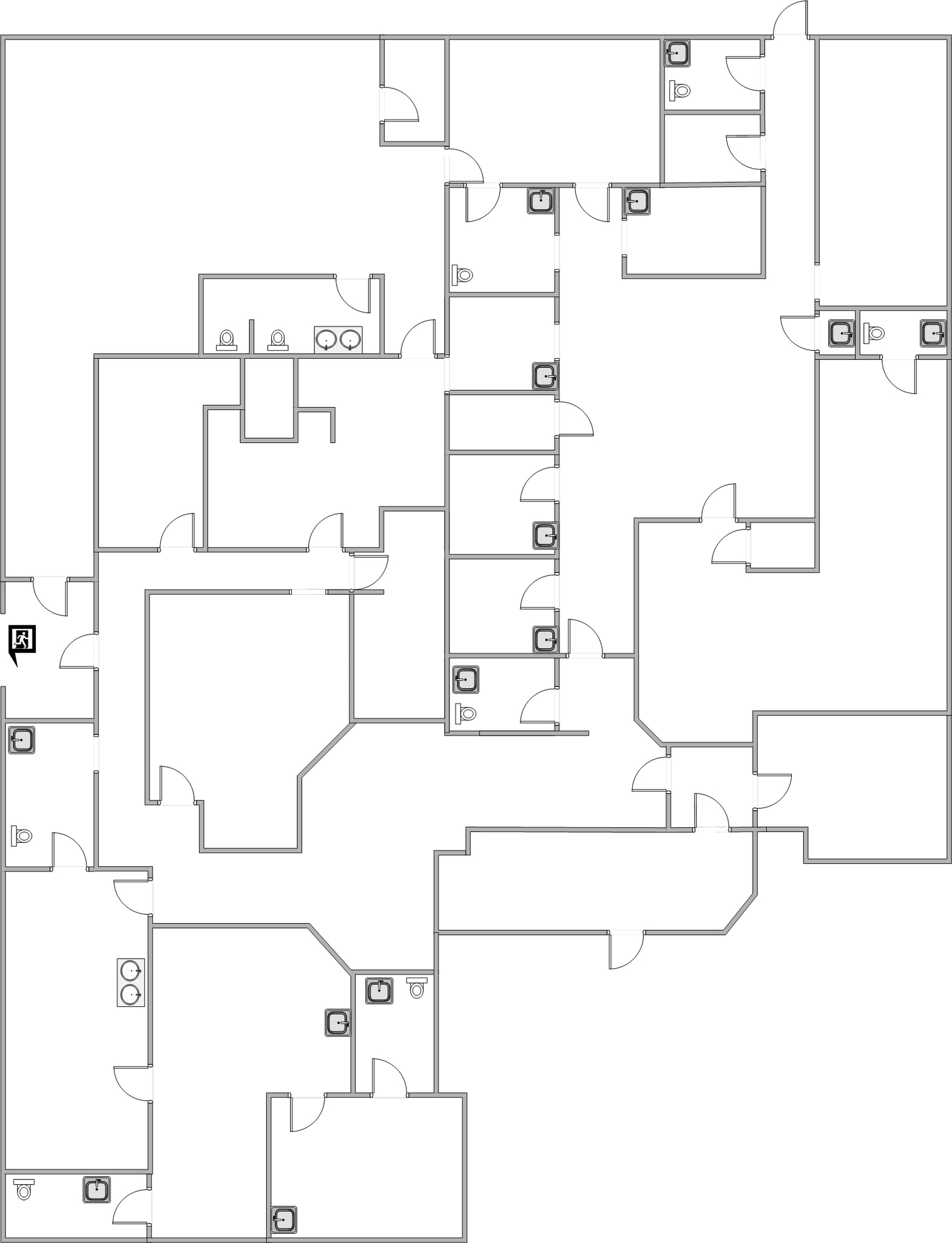 1300 Fulton St, Denton, TX à vendre Plan d’étage– Image 1 sur 2