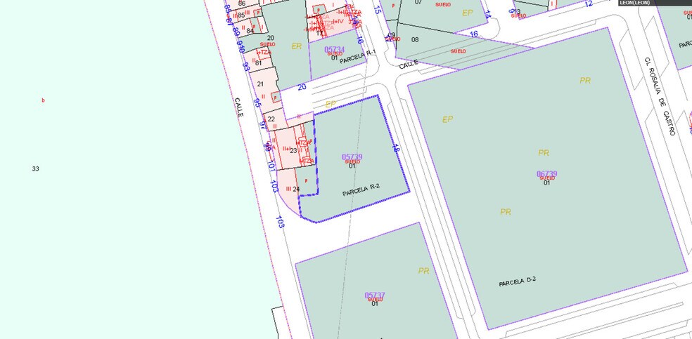 Calle Villarreal, Parcela R2, León, León à vendre - Plan d’étage – Image 2 sur 14