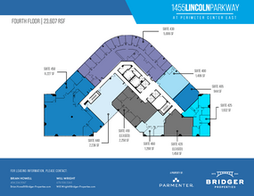 1455 Lincoln Pkwy E, Atlanta, GA à louer Plan d’étage– Image 1 sur 1