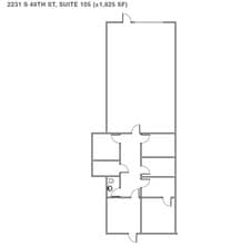 2105 S 48th St, Tempe, AZ à louer Plan d’étage– Image 1 sur 1