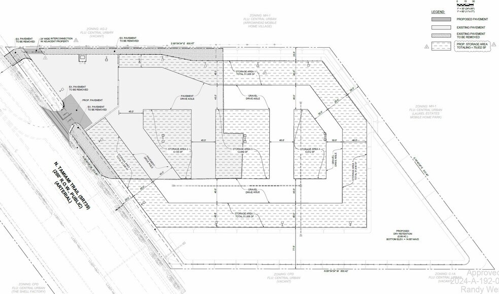 2818 N Tamiami Trl, North Fort Myers, FL à vendre - Plan de site – Image 3 sur 3