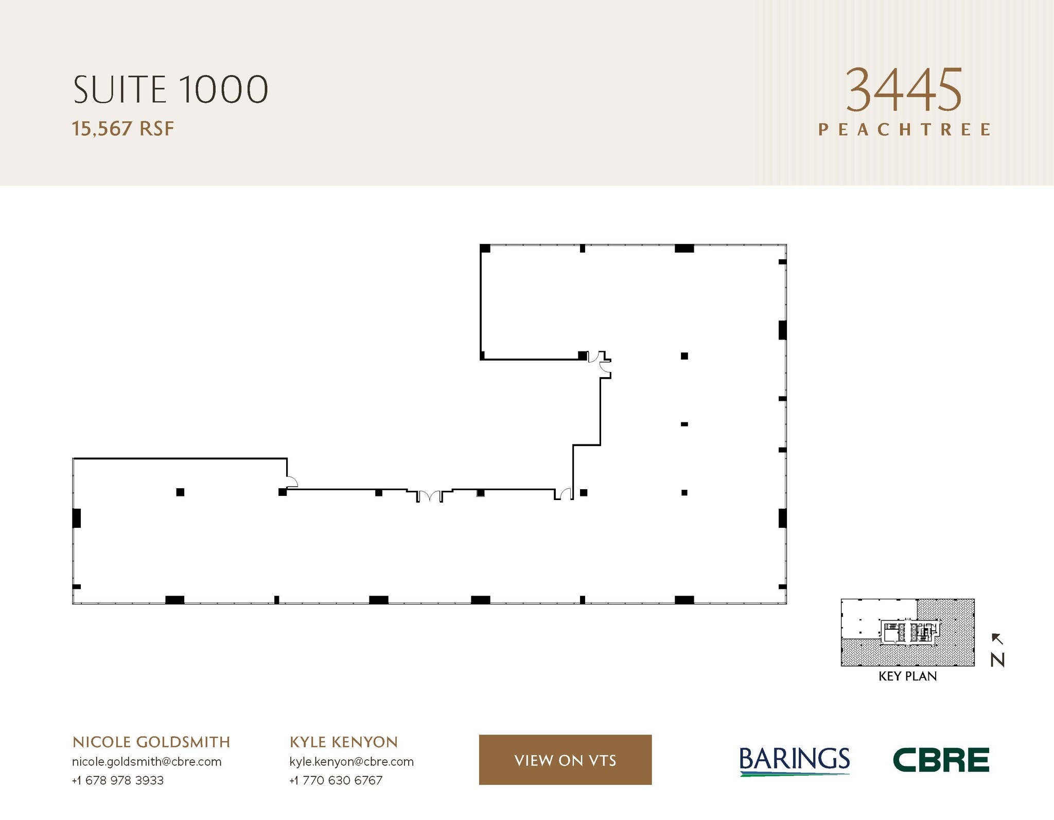 3445 Peachtree Rd NE, Atlanta, GA à louer Photo intérieure– Image 1 sur 1