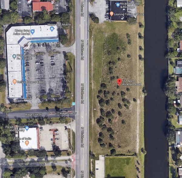 551 N Wickham Rd, Melbourne, FL à louer - Aérien – Image 2 sur 10