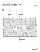 1800 Howell Mill Rd, Atlanta, GA à louer Plan d’étage– Image 1 sur 1