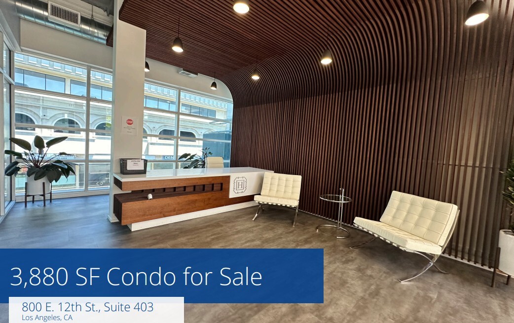 800 E 12th St, Los Angeles, CA 90021 - Lot 403 - - Photo intérieure - Image 1 of 12