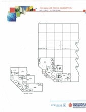 200 Walker Dr, Brampton, ON à louer Plan d’étage– Image 2 sur 6