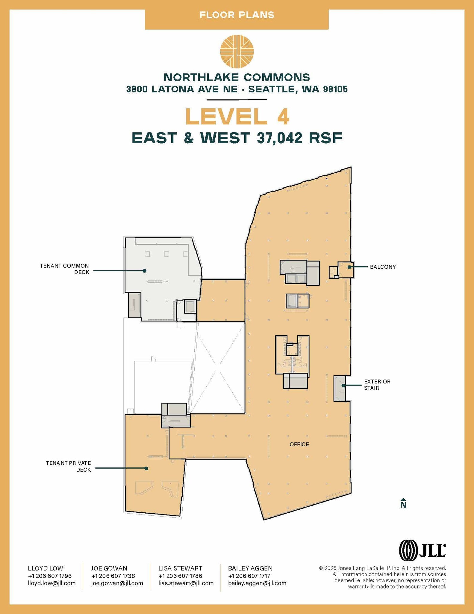 3800 Latona Ave NE, Seattle, WA à louer Plan d’étage– Image 1 sur 1