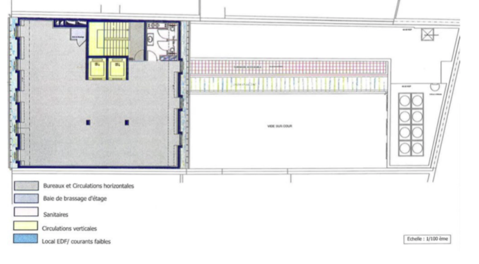 8 Rue Cambacérès, Paris à louer Plan d’étage– Image 1 sur 1