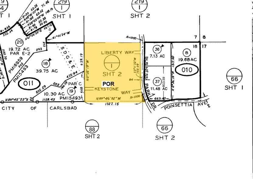 1240 Keystone Way, Vista, CA à louer - Plan cadastral – Image 3 sur 23