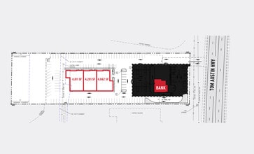 3450 Tom Austin Hwy, Springfield, TN à louer Plan de site– Image 1 sur 1
