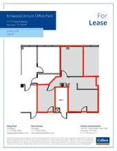 11777 Katy Fwy, Houston, TX à louer Plan d’étage– Image 1 sur 1