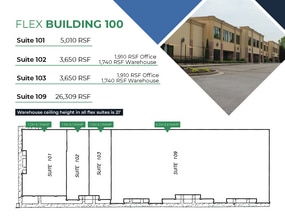 110 Thompson Rd, Hiram, GA à louer Plan d’étage– Image 1 sur 1