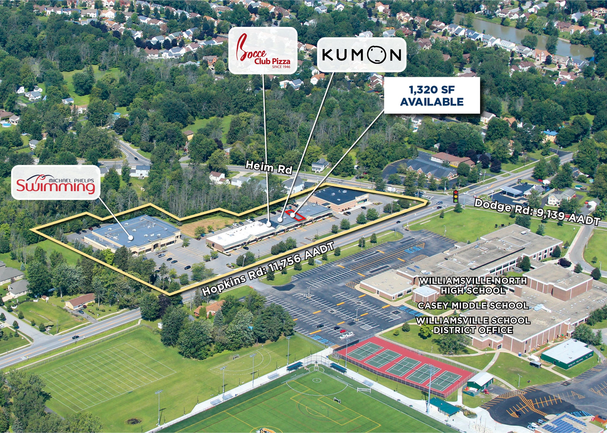 1604 Hopkins Rd, Williamsville, NY à louer Photo de l’immeuble– Image 1 sur 1