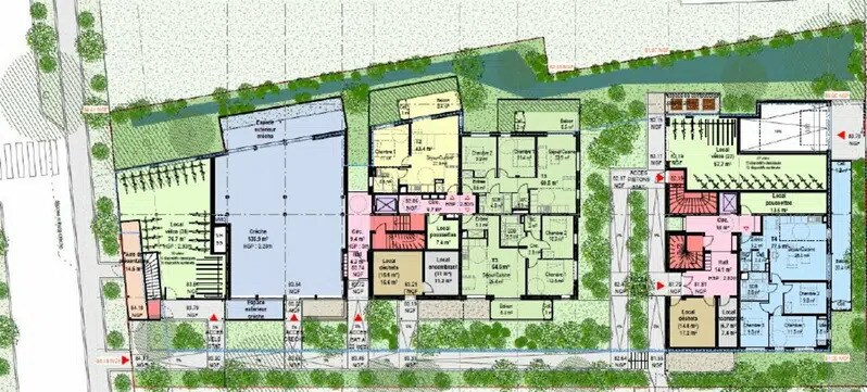 Local commercial dans Orly à louer - Plan de site – Image 3 sur 4