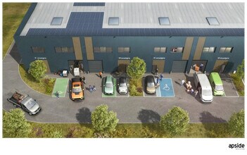 Eslettes - Vue aérienne  vue de carte