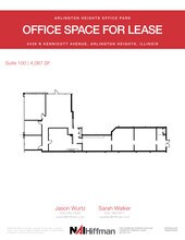 1156 Shure Dr, Arlington Heights, IL à louer Plan d’étage– Image 1 sur 1