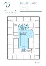 95 S Market St, San Jose, CA à louer Plan d’étage– Image 1 sur 1