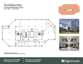 4350 W Cypress St, Tampa, FL à louer Plan d’étage– Image 1 sur 1