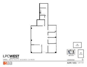 300 N Pacific Coast Hwy, El Segundo, CA à louer Plan d’étage– Image 1 sur 1
