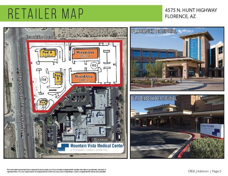 SE Hunt Hwy & Franklin Rd, Florence, AZ à louer - Photo de l’immeuble – Image 3 sur 3