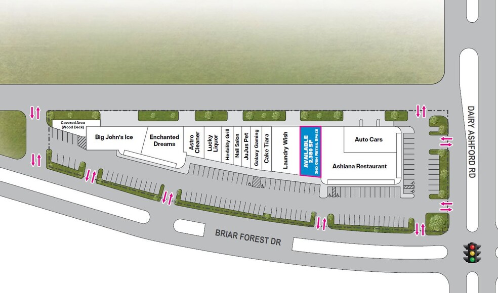 12600 Briar Forest Dr, Houston, TX à louer - Photo de l’immeuble – Image 3 sur 6