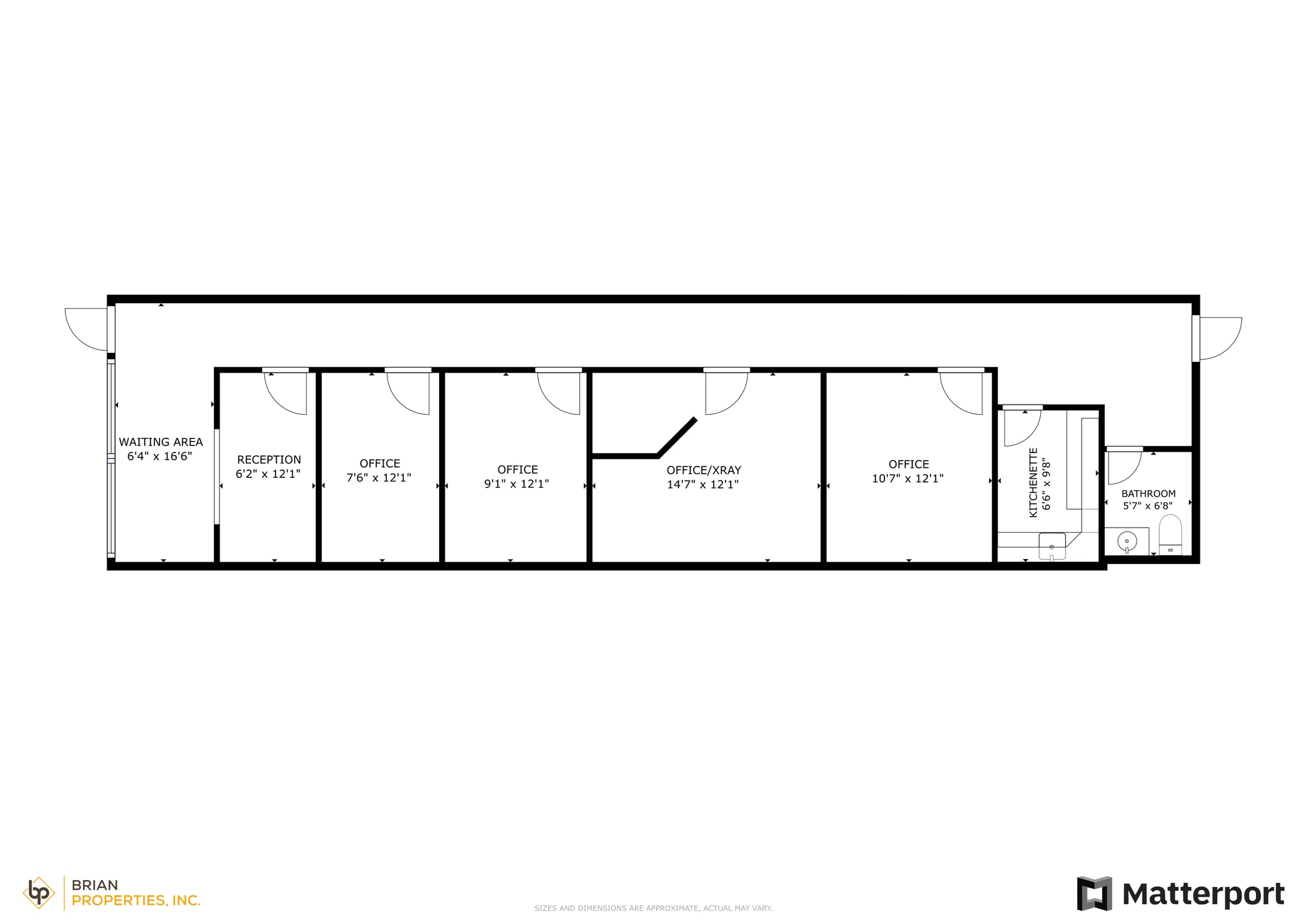 700-730 S Northwest Hwy, Barrington, IL à louer Plan d’étage– Image 1 sur 1