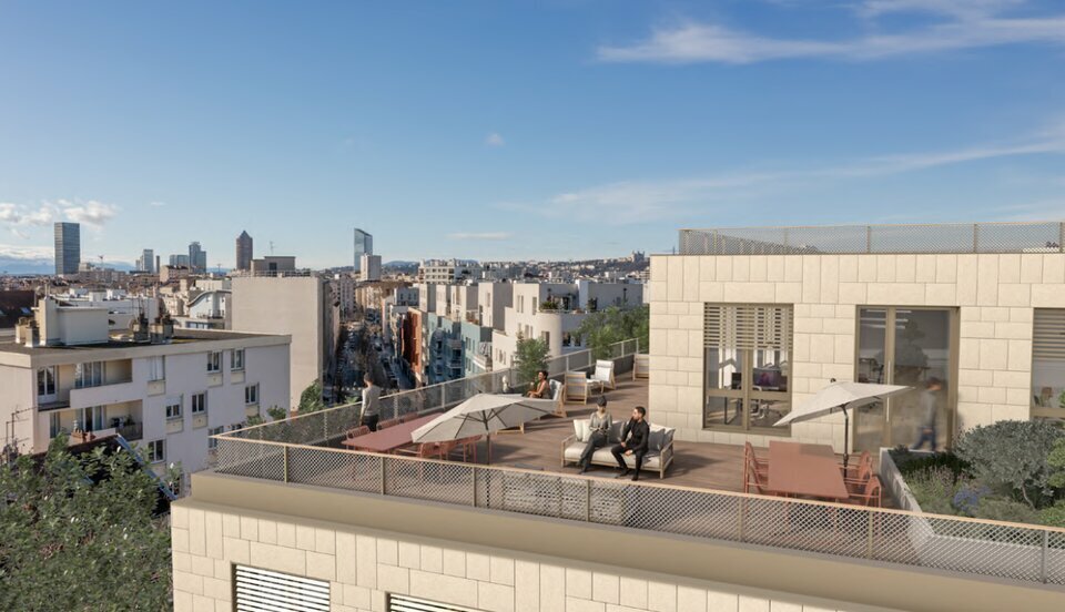 Bureau dans Villeurbanne à vendre - Photo de l’immeuble – Image 2 sur 3