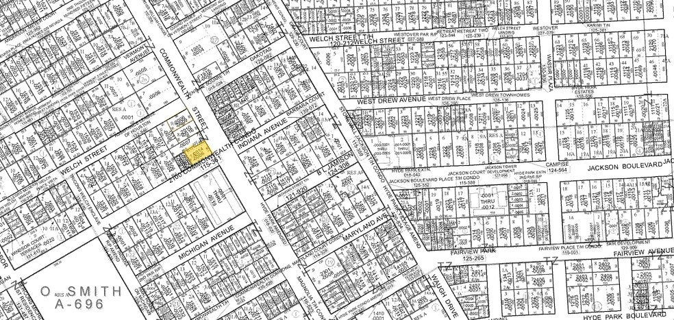2014 Commonwealth St, Houston, TX à louer - Plan cadastral – Image 3 sur 8