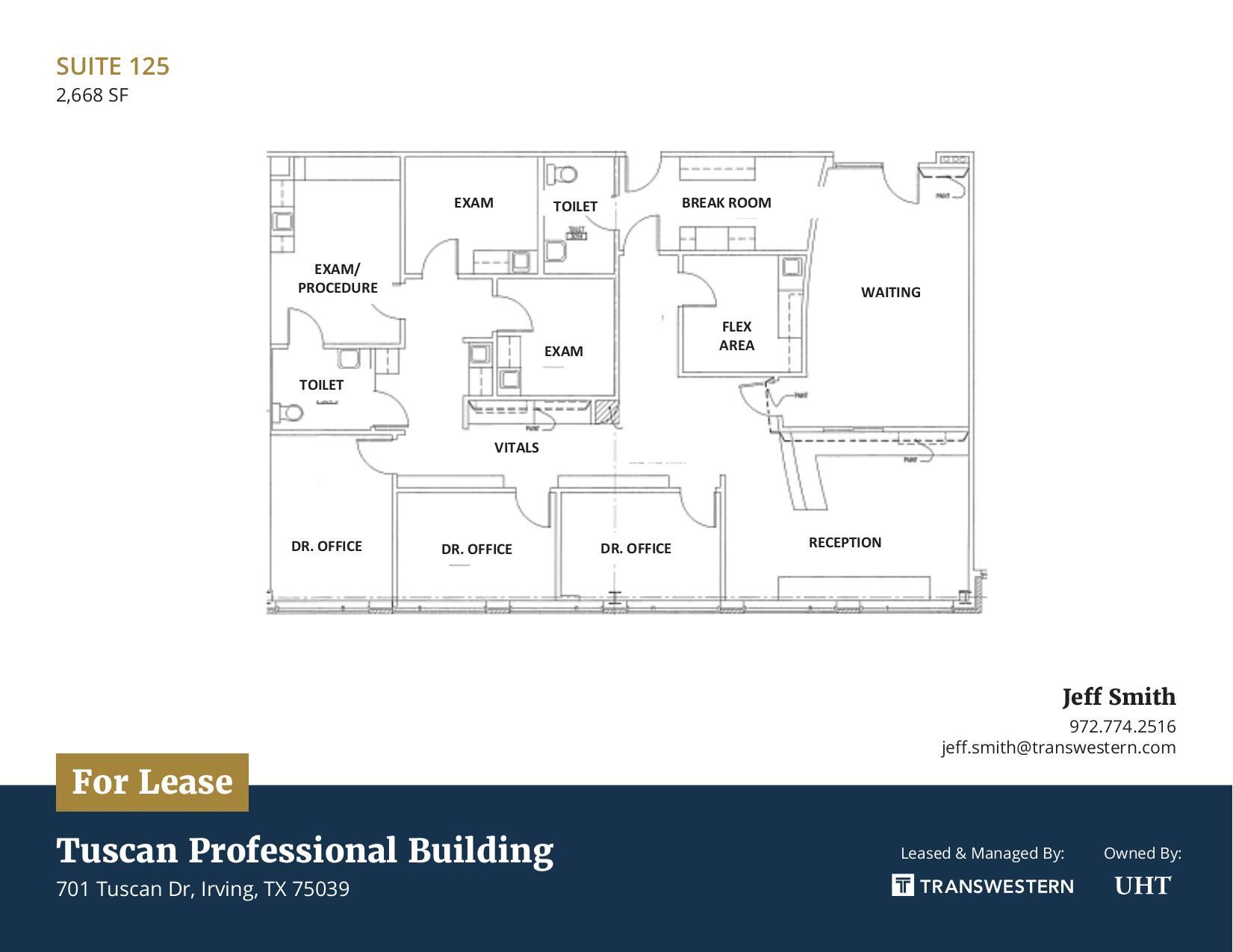701 Tuscan Dr, Irving, TX à louer Plan d’étage– Image 1 sur 1