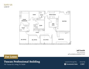 701 Tuscan Dr, Irving, TX à louer Plan d’étage– Image 1 sur 1