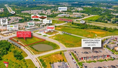 S&E M-152 Hwy & N Brighton Ave, Kansas City, MO - Vue aérienne vue de carte
