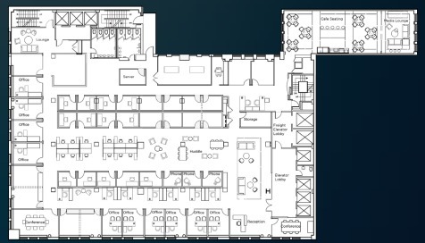 136 Madison Ave, New York, NY à louer Plan d’étage– Image 1 sur 8