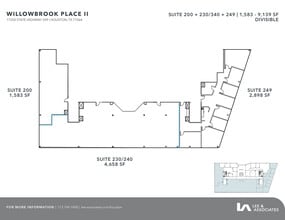17314 State Highway 249, Houston, TX à louer Plan d’étage– Image 2 sur 2