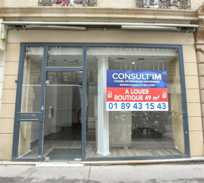 Local commercial dans Paris à louer - Photo de l’immeuble – Image 1 sur 7