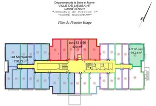 Bureau dans Lieusaint à vendre Plan d’étage– Image 1 sur 2