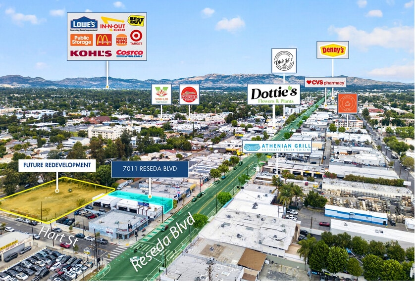 7011 Reseda Blvd, Reseda, CA à louer - Photo de l’immeuble – Image 2 sur 8