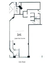 2000 1st Ave, Seattle, WA à louer Plan d’étage– Image 1 sur 1