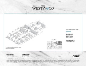 2441 Warrenville Rd, Lisle, IL à louer Plan d’étage– Image 2 sur 2