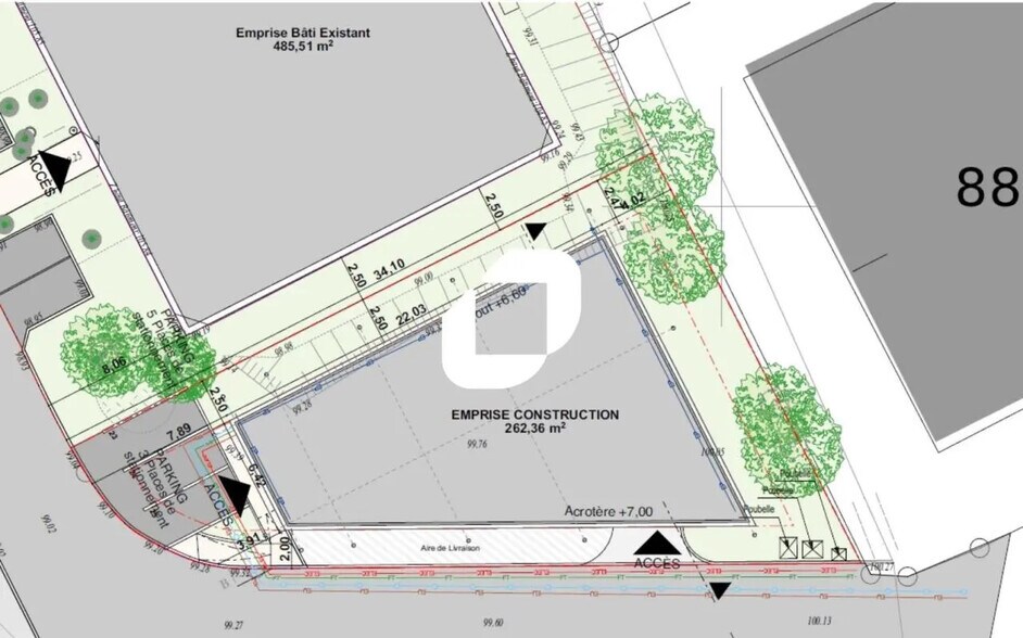 Terrain dans Torcy à vendre - Photo de l’immeuble – Image 2 sur 3