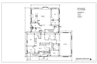 1640 Axtell Dr, Troy, MI à louer Plan d’étage– Image 1 sur 1