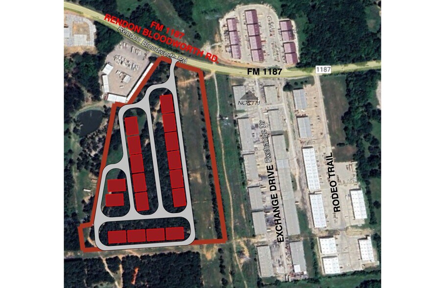 7750 Rendon Bloodworth Road, Mansfield, TX à vendre - Photo principale – Image 1 sur 4