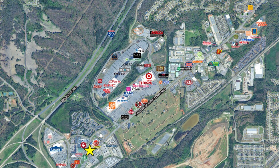 1430 Gadsden Hwy, Birmingham, AL à louer - Photo de l’immeuble – Image 2 sur 7