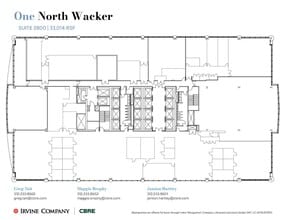 1 N Wacker, Chicago, IL à louer Plan d’étage– Image 1 sur 1