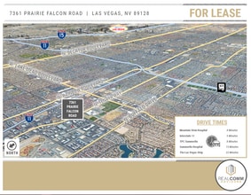 7361 Prairie Falcon Rd, Las Vegas, NV - VUE AÉRIENNE  vue de carte