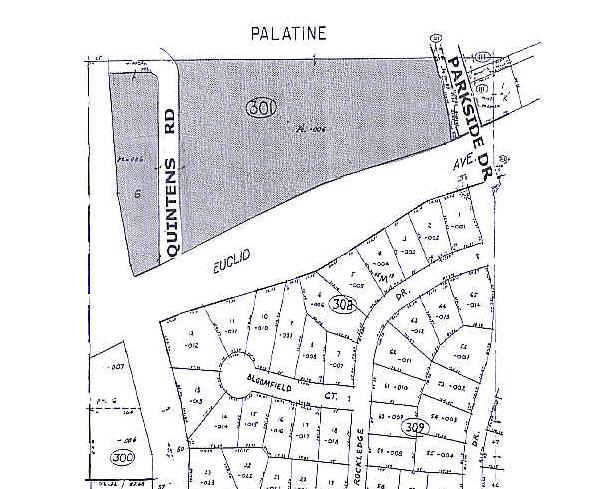 700-790 W Euclid Ave, Palatine, IL à louer - Plan cadastral – Image 2 sur 7