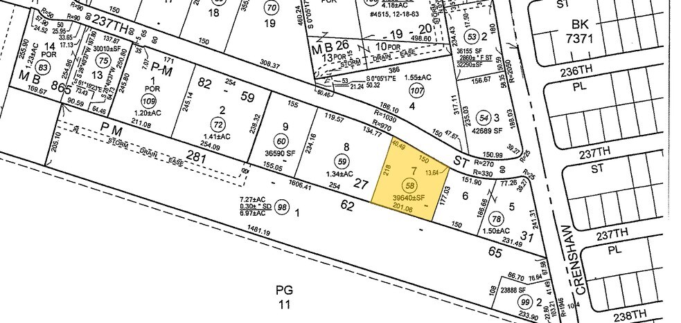 2510 W 237th St, Torrance, CA à louer - Plan cadastral – Image 2 sur 9